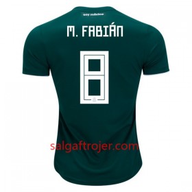 Mexico Fodboldtrøjer M.Fabian 8 Hjemmebanesæt VM 2018